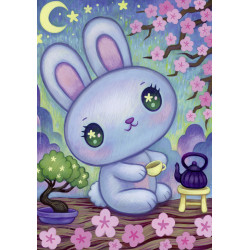 Puzzle 500 pzs. KETNER, Bunny Zen Garden